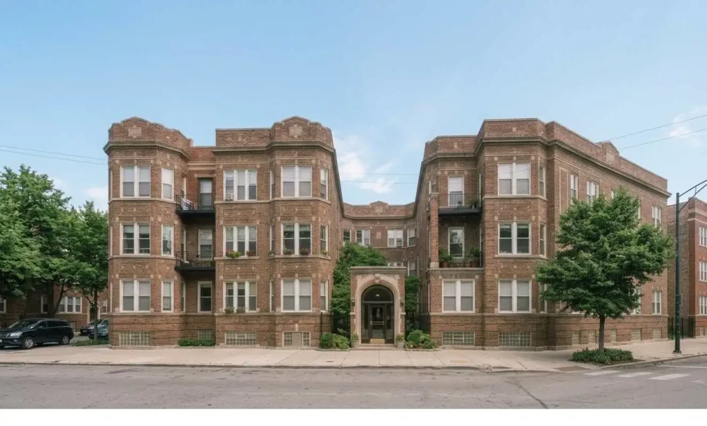 illinois-apartment-building-exterior-representing-renters-insurance-coverage